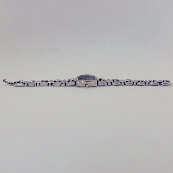 Fossil F2 ES-8823 Stainless Steel Black Dial Ladies Quartz Watch - EUC - Picture 9 of 10